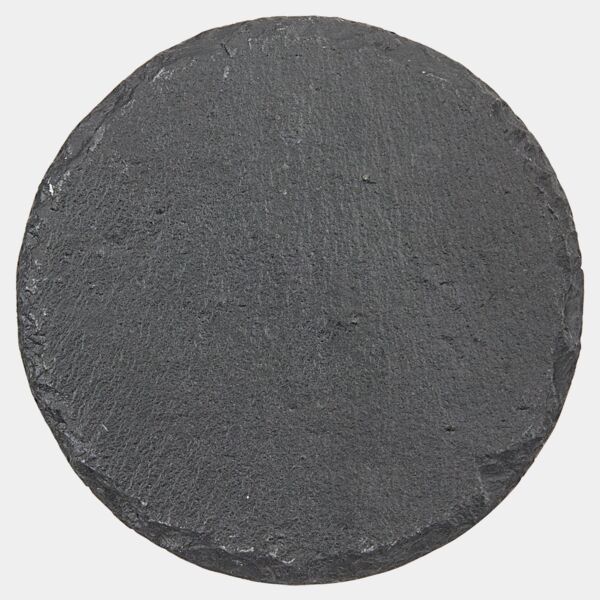 4" Round Slate Coaster Set-6 Piece Thumbnail