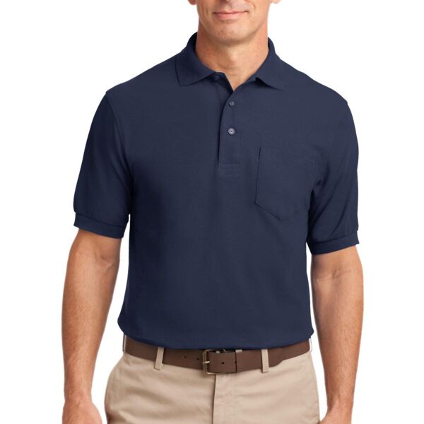 THE SILK TOUCH POCKET POLO Thumbnail