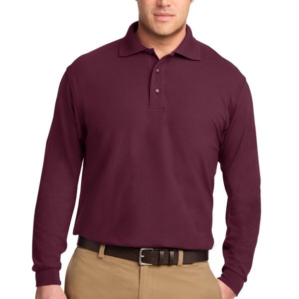 THE SILK TOUCH LONG SLEEVE POLO Thumbnail