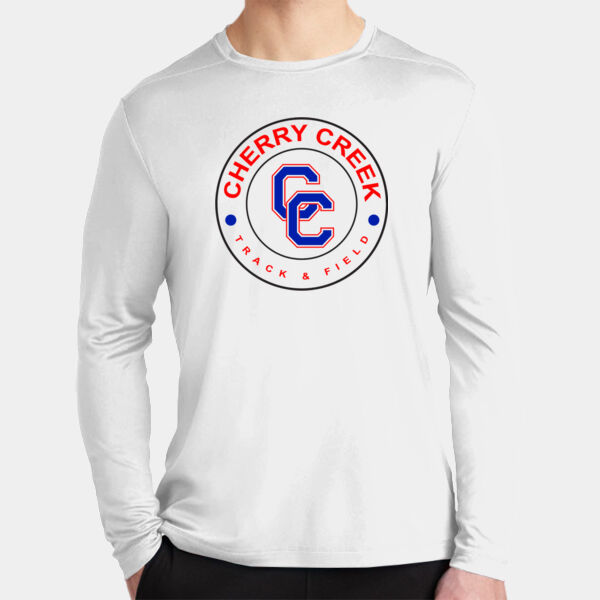 SUBLIMATED TRACK AND FIELD LOGO - Unisex Posi UV ® Pro Long Sleeve - Posi UV ® Pro Long Sleeve Tee Thumbnail