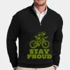 Cotton Stretch 1/4 Zip Sweater Thumbnail